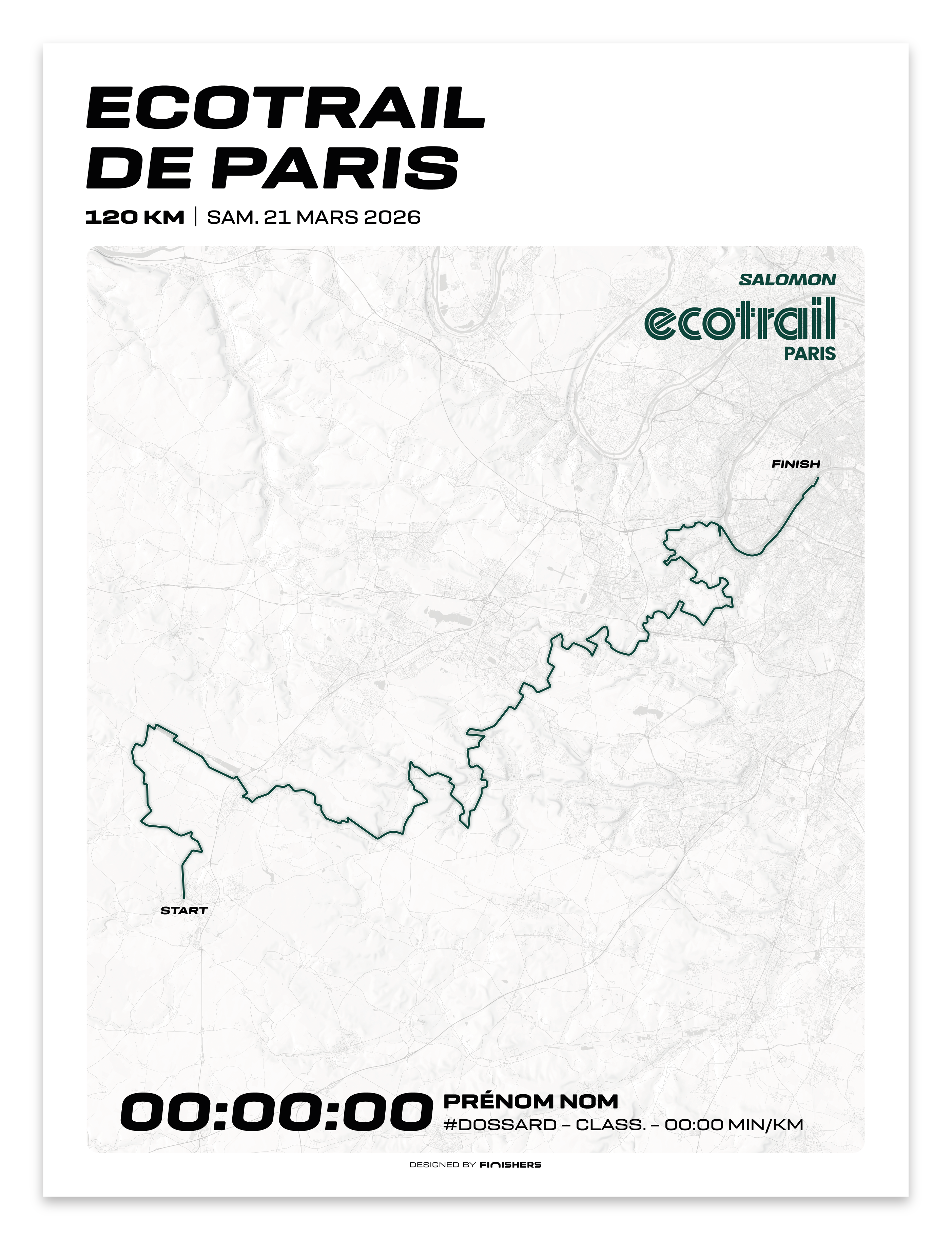 Affiche Officielle - EcoTrail Paris 2026