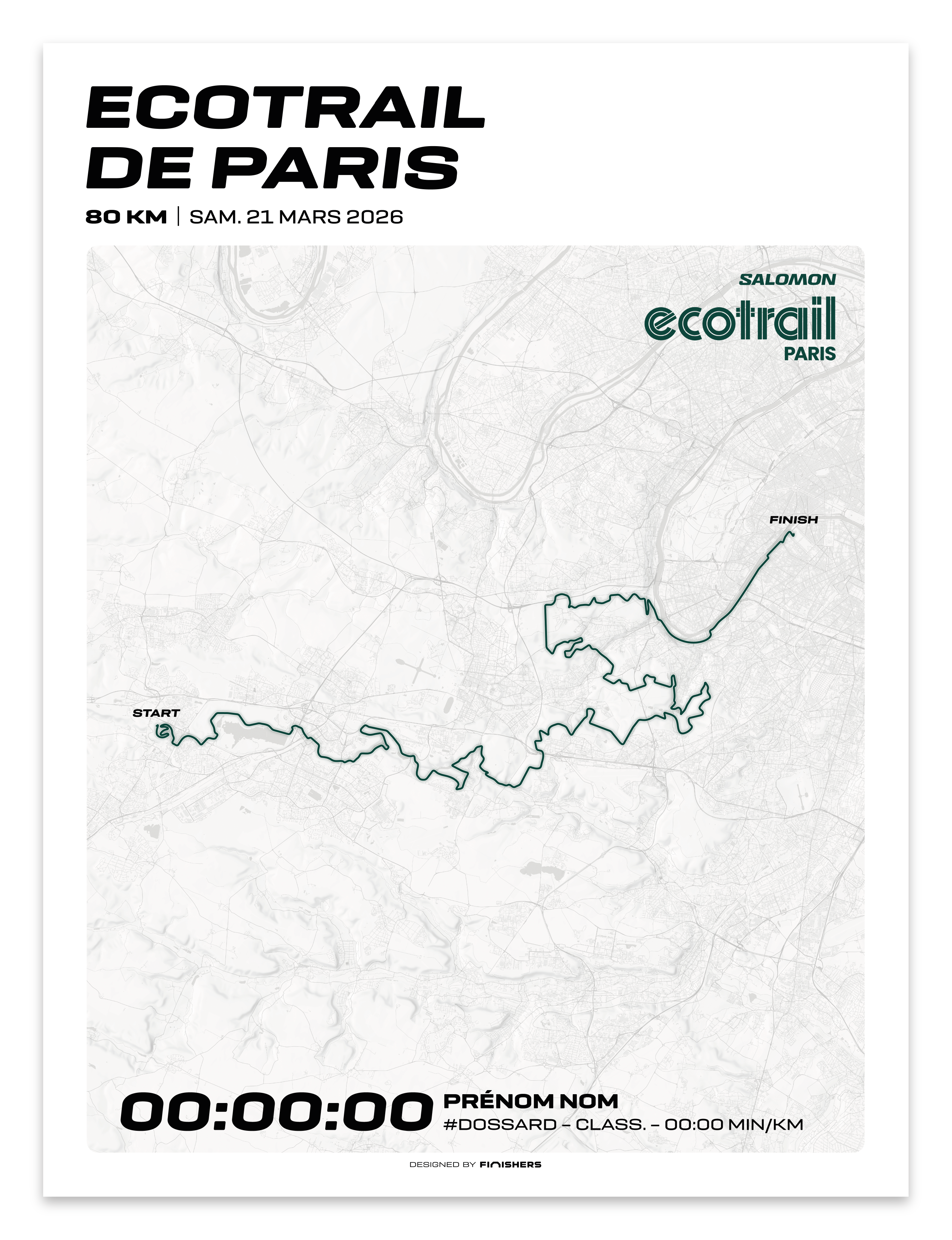 Affiche Officielle - EcoTrail Paris 2026