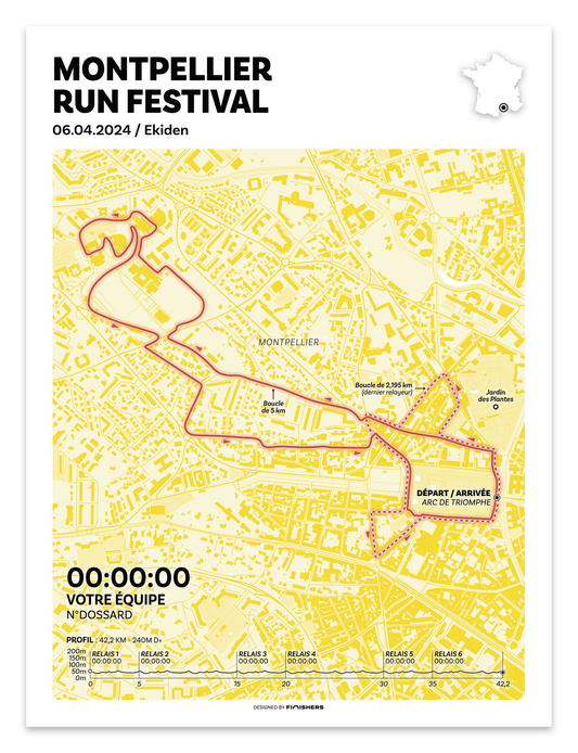 Affiche - Montpellier Run Festival